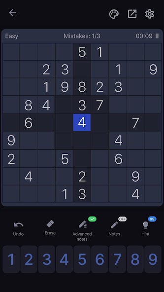 Sudoku screenshot 4