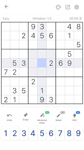 Sudoku screenshot 5