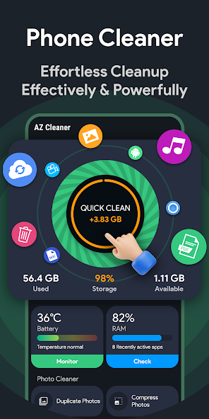 AZ Cleaner screenshot 1