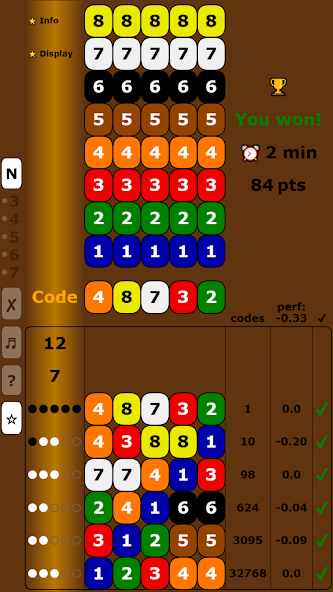 Master Mind screenshot 1