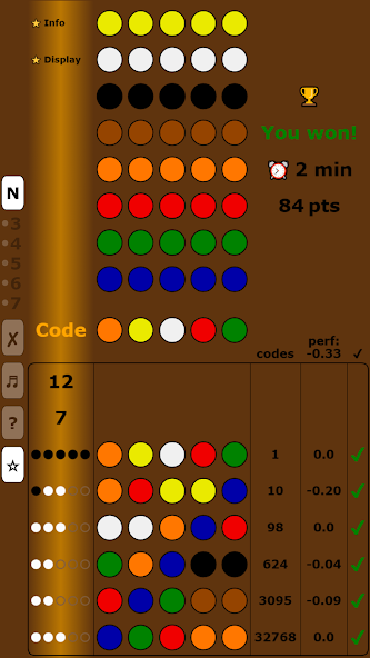 Master Mind screenshot 2