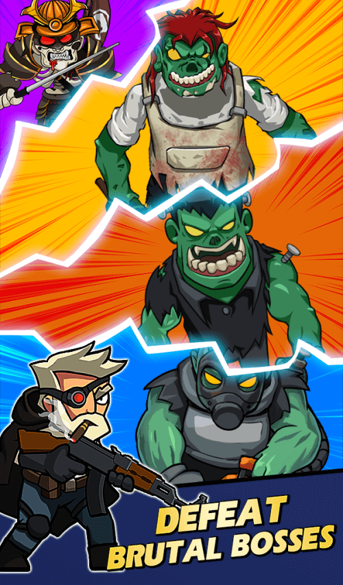 Zombie Survival: Idle Defense gameplay screenshot 2