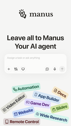 Manus AI screenshot 1