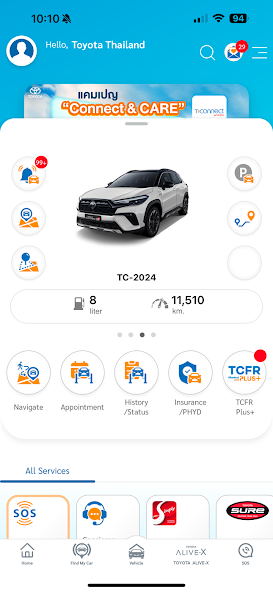 T-Connect screenshot 1