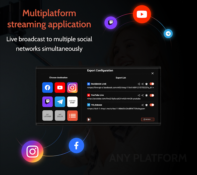 Omnistream screenshot 1