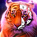Tiger Coloring Book Color Game screenshot 1