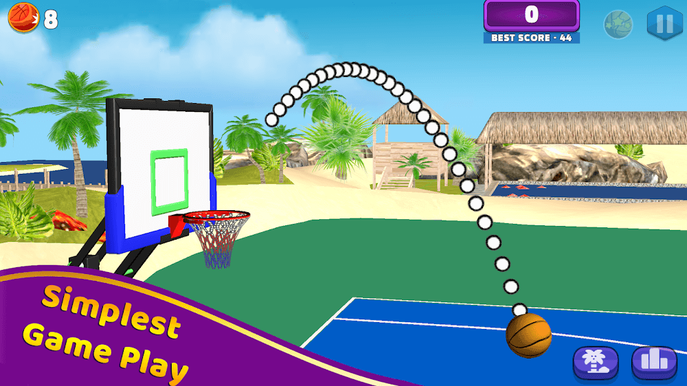 Shoot Challenge Basketball screenshot 1