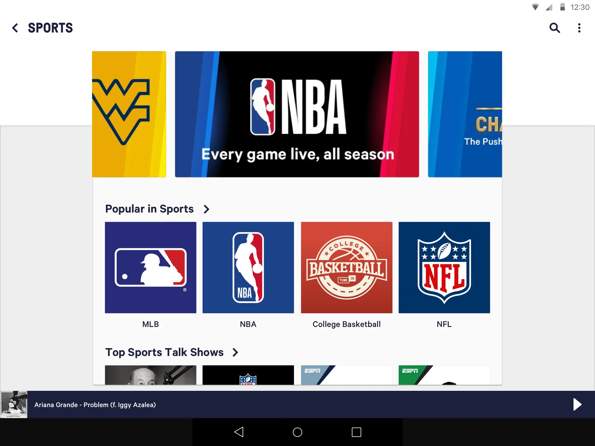 TuneIn Radio Pro screenshot 3