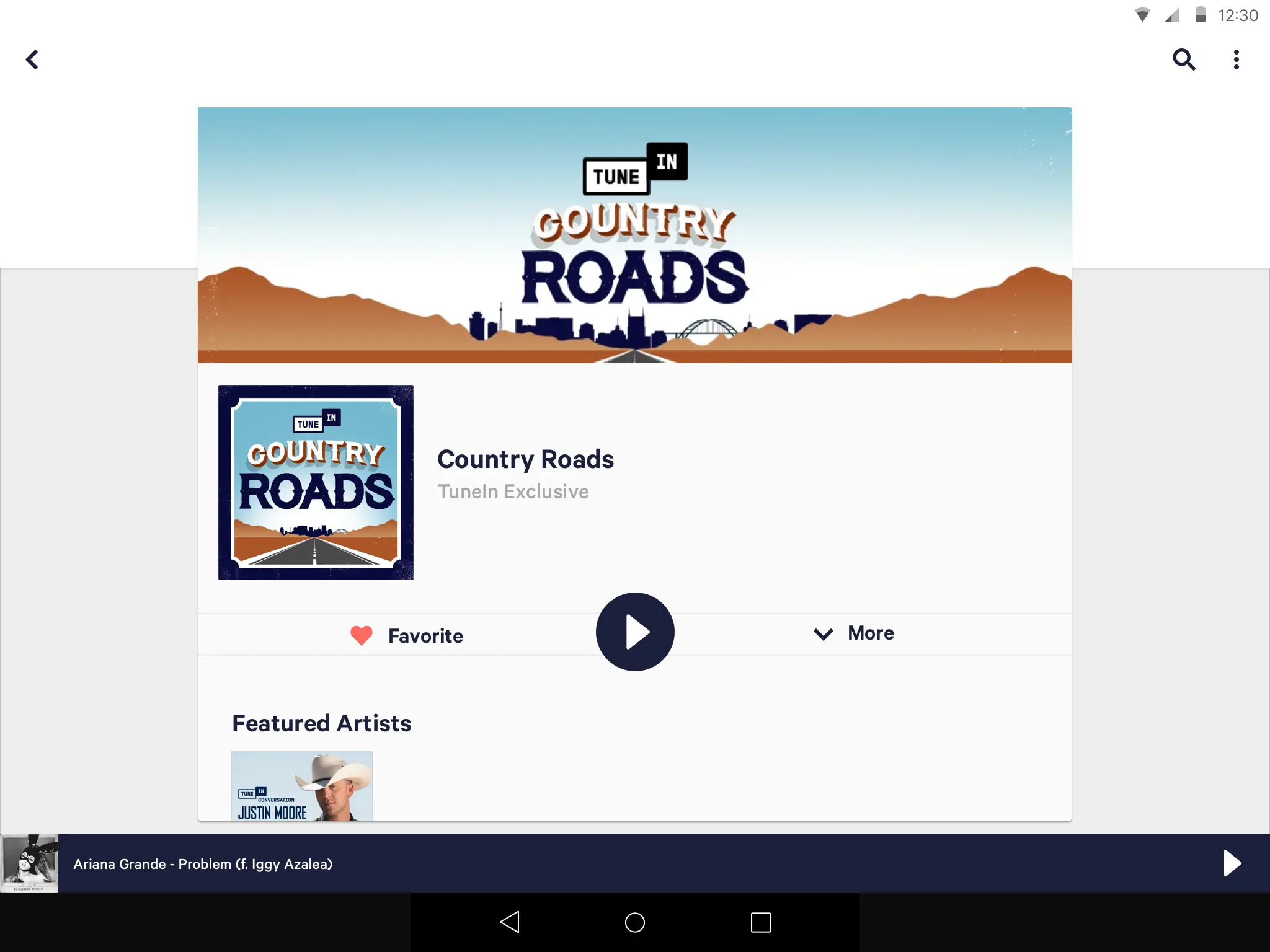 TuneIn Radio Pro screenshot 4