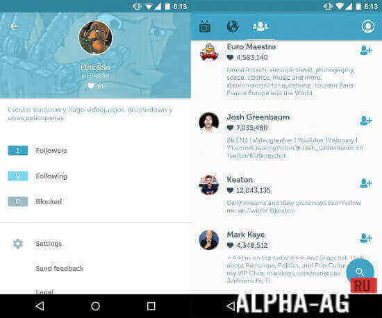 Periscope screenshot 3