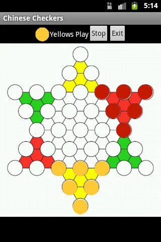Fast Chinese Checkers screenshot 1