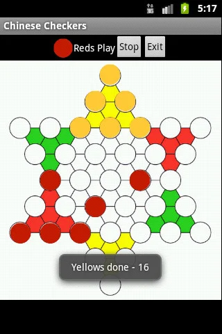 Fast Chinese Checkers screenshot 2