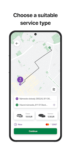 LimeJet Taxi screenshot 2