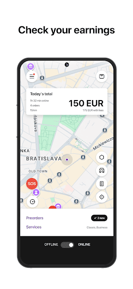Lime Driver screenshot 1