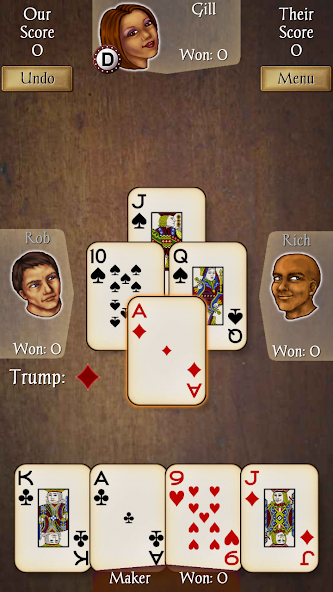 Euchre screenshot 1