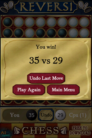 Reversi screenshot 5