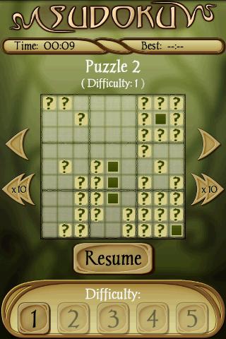 Sudoku screenshot 3