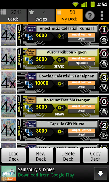 Cardfight Vanguard Database Screenshot 3