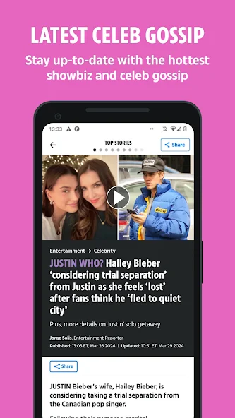 The Sun screenshot 2