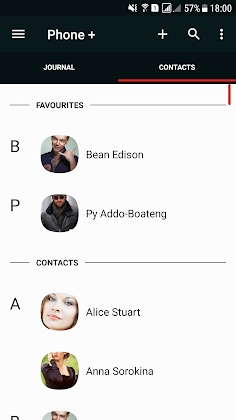 Phone + Contacts and Calls 3.7.1 Screenshot 1
