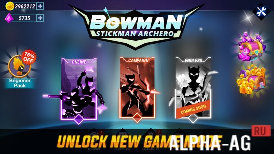 Bowman: Stickman Archero Mod screenshot 4