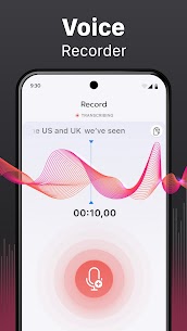 Voice Recorder and Transcriber screenshot 1