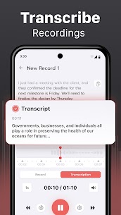 Voice Recorder and Transcriber screenshot 2