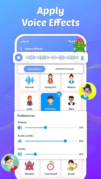 Voice Changer Male to Female screenshot 3