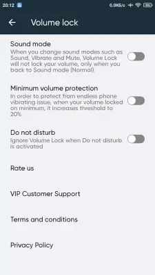 Volume lock screenshot 5