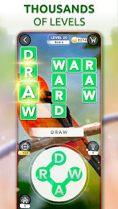 Download Word Connect - Words of Nature MOD screenshot 1