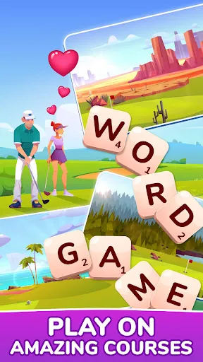 Word Golf: Fairway Clash screenshot 1
