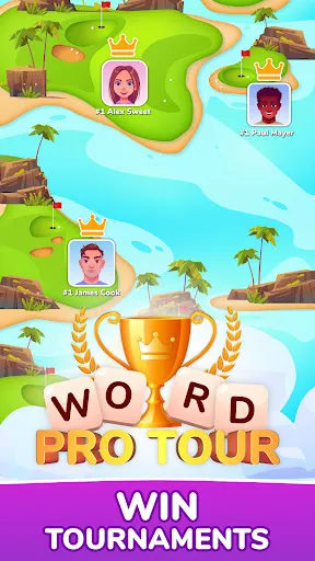 Word Golf: Fairway Clash screenshot 4
