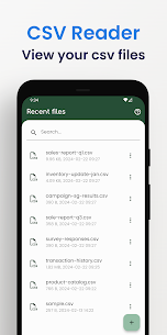 CSV File Viewer - Smart CSV screenshot 1