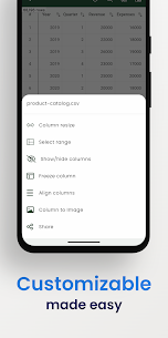 CSV File Viewer - Smart CSV Screenshot 8