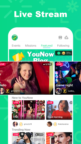 YouNow app preview 1