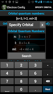 Electron Config Pro screenshot 5