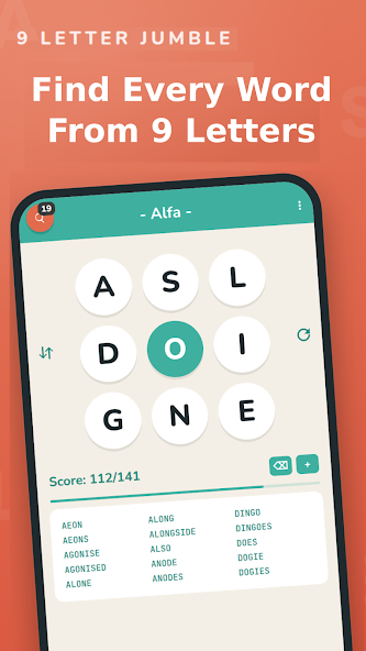 9 Letter Jumble