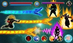 Shadow Goku Saiyan Final Battle screenshot 2