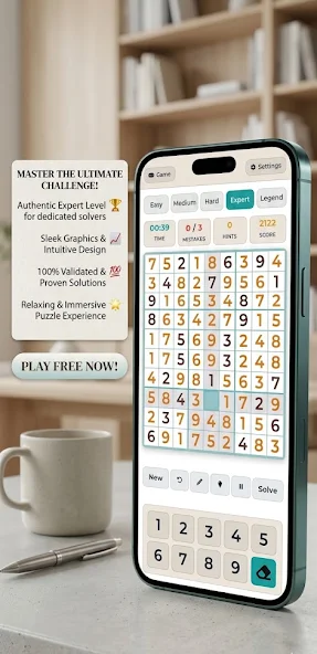 Zen Sudoku Master screenshot 2