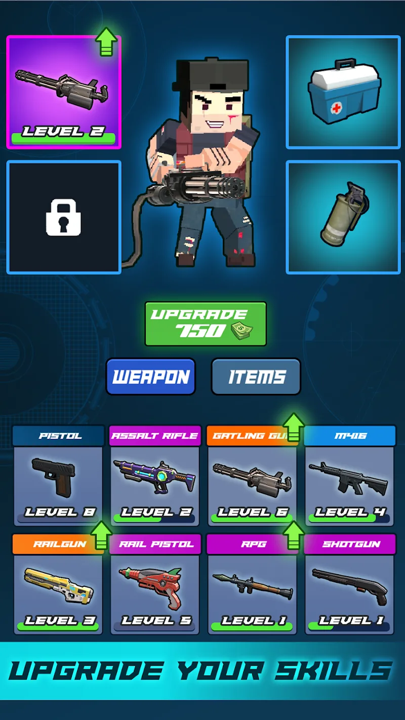 Zombie Craft War: Pixel Gun 3D screenshot 6