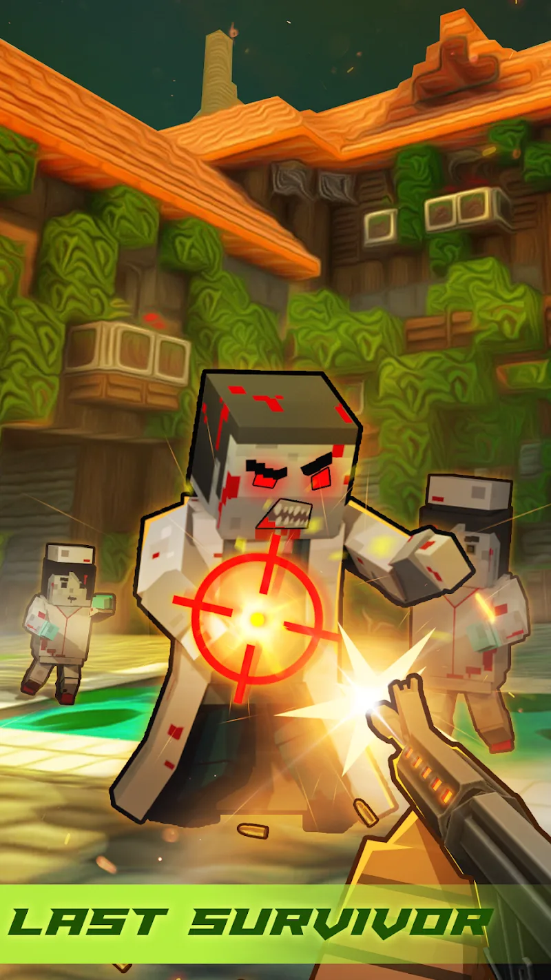 Zombie Craft War: Pixel Gun 3D screenshot 7