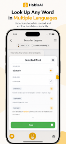 App interface