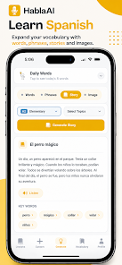 App interface