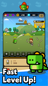 Hero Dino: Idle Role-Playing Game