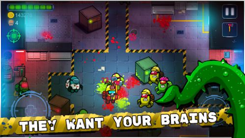 Zombie Among Space mod god-like immortality mode