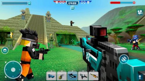 Blocky Cars vehicle upgrades
