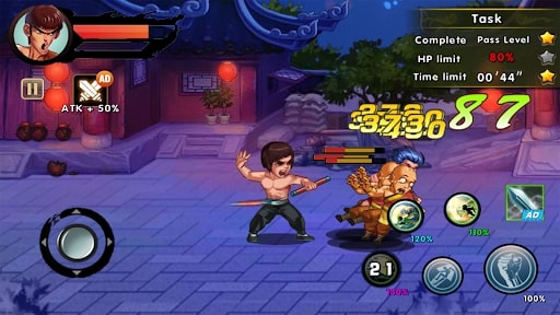 Kung Fu Attack: Final Fight MOD money