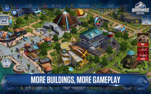 Jurassic World The Game dinosaur world