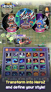In-game screenshot of Pixel Heroes Adventure : MMO