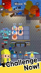 Merge Merge Defense game screenshot